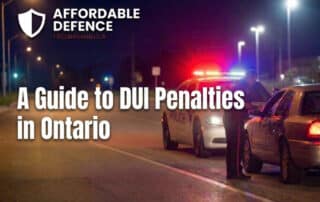 DUI Ontario penalties blog title card